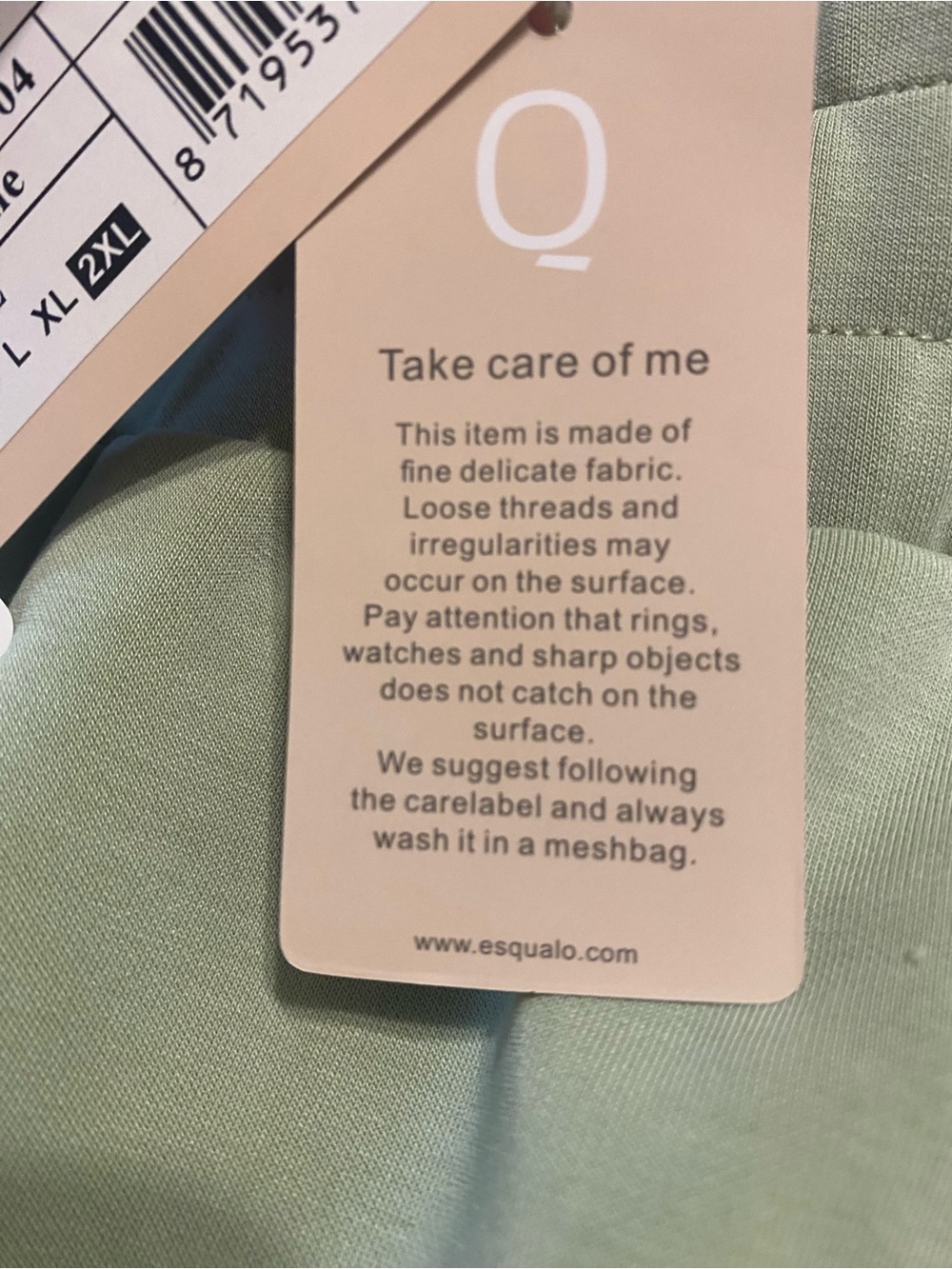 ESQUALO Sage Green Wide Leg Modal Soft Quiet Luxury Loungewear Trouser Size 2XL - Picture 13 of 16